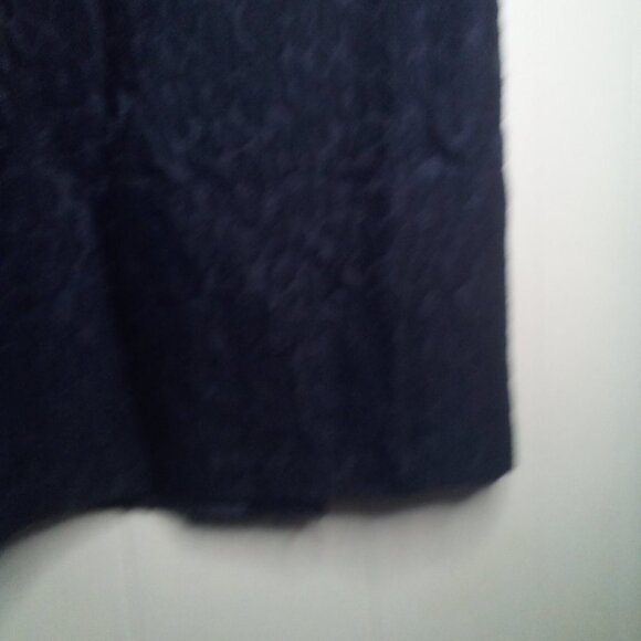 Ann Taylor Skirt 12 Textured Wool Blend Black - Picture 8 of 14